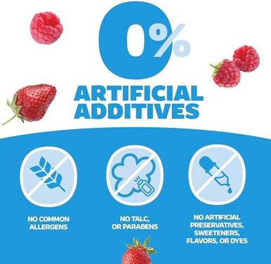 Genexa Clean Antacid Maximum Strength Chewable Tablets Dye 0% Artificial Additives Calcium Carbonate Relief For Heartburn Acid Indigestion & Upset Stomach Organic Berry Flavor 72 Ct