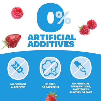 Genexa Kids' Clean Dye Tummy Reliefheartburn Acid Indigestion Sour Stomach Chewable Antacid0% Artificial Additives Children'S Calcium Carbonate Organic Berry Flavor 30Ct