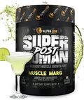 Alpha Lion Superhuman Post Workout Recovery Muscle Builder Drink Creatine Powder + More For Lean Muscle Growth Strength & Volume Supplement For Women & Men (25 Servings Gainy Smith Apple)