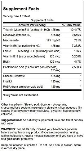 Swanson Vitamin B-125 Complex 250 Tabs