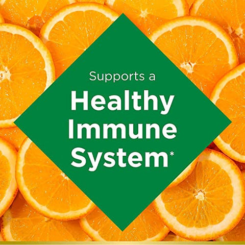 Nature'S Bounty Vitamin C Rose Hips Immune Support 1000Mg Coated Caplets 100 Ct - Pack Of 2