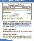 Secrets of the Tribe Burdock Tincture Alcohol-Free Liquid Extract, Burdock (Arctium Lappa) Dried Root 4 FL OZ