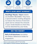 Slowmag Mg Muscle + Heart Supports Muscle Relaxation And Heart Health. Magnesium Chloride + Calcium Slowrelease Tablets Easy To Absorb And Gentle On The Stomach. 60 Count (Pack Of 2)