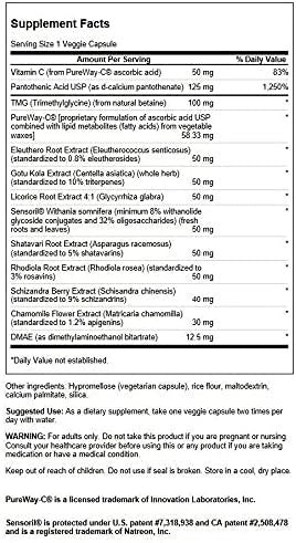 Swanson Adrenal Essentials 60 Veg Capsules
