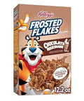 Kellogg's Frosted Flakes Breakfast Cereal, Kids Cereal, Family Breakfast, Chocolate Milkshake, 12.2oz Box (1 Box)