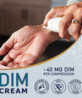 Smnutrition Dim Cream Supplement Hormone Balancing Cream For Women Diindolylmethane Supports Estrogen Balance & Relief For Menopause Perimenopause Hormonal Acne & Hot Flashes 40Mg Per Serving Soy