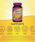 Nature'S Way Alive Zero Sugar Women'S Gummy Multivitamins Energy Metabolism Hair Skin Nails B-Vitamins No Sugar Alcohols Plant-Based Sweeteners Strawberry Flavored 80 Gummies