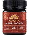 KOORA Marri Honey TA 25+ (MGO 1197+ Manuka Honey Rating Equiv.) Low GI, Raw Medicinal Honey for Daily Health & Immune Support, from the Ancient Wild Forests of Western Australia, 8.8 oz
