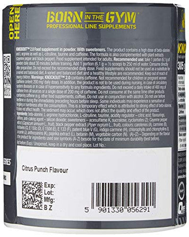 Olimp Sport Nutrition Knockout 2.0 Citrus Punch 305g