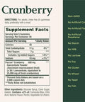 Nature's Bounty Cranberry Gummies Urinary Tract Support Cran-Raspberry Flavor 500 Mg 150 Ct