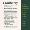 Nature's Bounty Cranberry Gummies Urinary Tract Support Cran-Raspberry Flavor 500 Mg 150 Ct