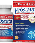U.S. Doctors' Clinical Prostata Prostate Supplement For Men - Healthy Urinary Tract, Bladder Function, Bph Symptoms With Saw Palmetto, Vitamin E & A, Pumpkin Seed - 60 Capsules - 20-Day Supply