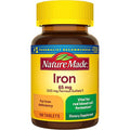 Nature Made Iron 65 Mg (325 Mg Ferrous Sulfate) Tablets Dietary Supplement For Red Blood Cell Support 180 Tablets