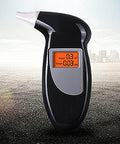 Tyenaza Breath Alcohol Tester Black Portable Sensitive High Accuracy Air Blowing Alcohol Tester With 5 Mouthpieces For Personal & Professional Use
