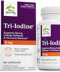 Terry Naturally Triiodine Dietary Supplement For Breast & Prostate Health Support Healthy Thyroid Function Supplement Aid 25 Mg 60 Capsules