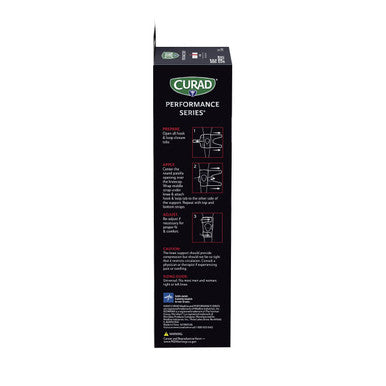 Curad CURIM23333H Performance Series Ironman Knee Support with Side Stabilizers Adjustable Universal
