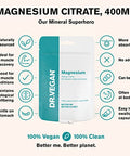 Dr Vegan Magnesium 400mg Capsules60s