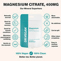 Dr Vegan Magnesium 400mg Capsules60s