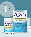 Azo Complete Feminine Balance Daily Probiotics For Women Clinically Proven To Help Protect Vaginal Health & Urinary Pain Relief Maximum Strength Fast Relief Of Uti Pain Burning & Urgency
