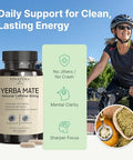 Vinatura Yerba Mate 1400Mg - Magic Natural Caffeine & Energy Supplements Usa Made & Tested High Potency Enhanced With Taurine And Vitamin B Complex 60 Capsules