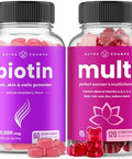 Nutrachamps Biotin Gummies And Womens Multivitamin Gummies