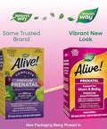 Nature'S Way Alive Complete Premium Prenatal Multivitamins For Women Healthy Eye And Brain Development 60 Vegan Softgels