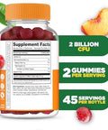 Lifeable Probiotics Gummies 2 Billion Cfu Great Tasting Probiotic Gummies For Women Probiotic Gummy For Gut Health And Immune Support Probiotics For Women And Men 90 Gummies