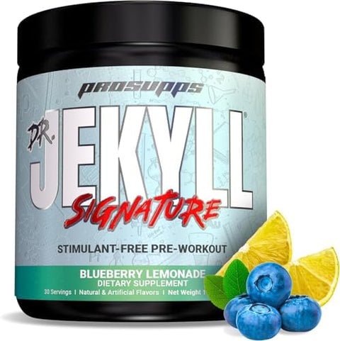 Prosupps Dr. Jekyll Stimulant- Pre-Workout Blueberry Lemonade X Creatine 300 Bundle
