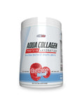 EHP Labs Aqua Hydrolyzed Collagen Peptides Powder 10g of Protein per Serving Hydration and Gut Health Support Grass Fed Pasture Raised Bovine Collagen Type I and III 24 Servings Raspberry Refresh