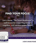 Host Defense Bundle With Lion'S Mane Powder 3.5 Oz & Turkey Tail Mushroom Powder 3.5 Oz Support Brain Health Memory & Focus Support Digestive & Immune Health