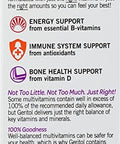 Geritol Multivitamin Nutritional Support Tablets Balance Of 26 Essential Vitamins And Minerals 100Count Bottles (Pack Of 2)