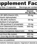 Muscle Mag Highly Absorbable Magnesium Formula For Muscles And Cardiovascular Heath With Magnesium Malate Glycinate 100 Capsules