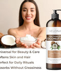 velona MCT Coconut Oil 1 Gallon / 128 Fl Oz | 100% Pure and Natural Carrier Oil | Fractionated | Skin, Face, Body, Hair Care | Use Today - Enjoy Results