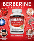 Toplux Berberine Supplement 1800Mg Berberine Hcl 97% Tested Ultra High Purity Premium Berberine Extract To Support Overall Health High Potency Berberine Plus Nongmo Vegan Men Women 90 Capsules