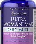 Puritans Pride Ultra Woman Max Daily Multivitamin 90 Caplets