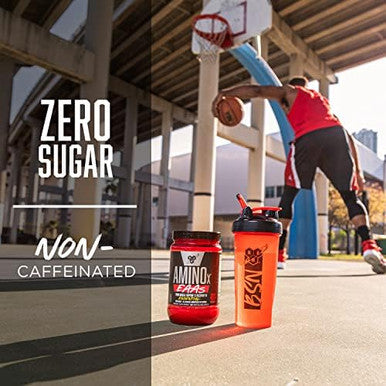 Bsn Amino X Eaas Muscle Recovery & Endurance 10G Essential Amino Acids 5G Bcaas Zero Sugar Caffeine Watermelon Splash 13.2Oz 25 Servings