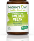 Natures Own Omega 3 Vegan 60 Capsule
