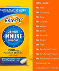 EsterC Vitamin C 1000 mg 60 Coated Tablets (Packaging May Vary)