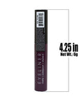 Italia Deluxe Makeup 1 Classic Liquid Eyeliner 232 Matte Plum Eye Liner Vitamin E ZipBag