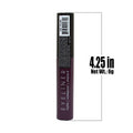 Italia Deluxe Makeup 1 Classic Liquid Eyeliner 232 Matte Plum Eye Liner Vitamin E ZipBag