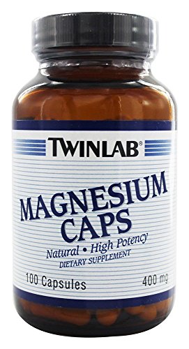 TwinLab Magnesium Caps 100 capsules 6 Pack