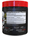 Insane Labz Psychotic High Stimulant Pre Workout Powder Extreme Lasting Energy Focus And Endurance With Beta Alanine Creatine Monohydrate Dmae 35 Srvgs (Blue Raspberry)