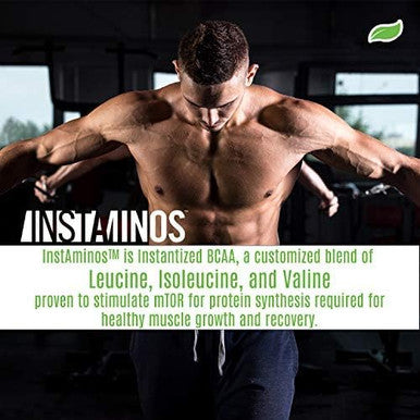 Pure BCAA Boost All Natural Vegan BCAA's+Organic Energy, Phytonutrients and Antioxidants Fuels+Revitalizes Muscle Pre-Workout or Post-Workout - Instantized for Faster Muscle Absorption and Recovery!