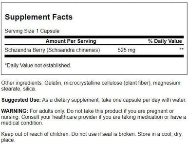 Swanson Full Spectrum Schizandra Berries - Herbal Supplement Promoting Stress Support & Liver Health - Helps Easy Body and Mind w/Natural Ingredients - (90 Capsules 525mg Each) 3 Pack