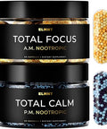 Terra Elmnt Ampm Nootropic Total Focus Calm 9X Strength W. Caffeine L-Theanine Alpha Gpc L-Tyrosine Ashwagandha - X-Release Energy Pills Nootropics Brain Support Supplements For Memory And Focus Supplement