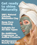 Aztec Secret Indian Healing Clay 1 Lb Deep Pore Cleansing Facial & Body Mask The Original 100% Natural Calcium Bentonite Clay Version 2