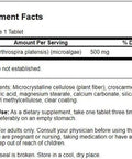 Swanson Spirulina 500 Milligrams 360 Tabs 2 Bottles
