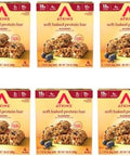 Atkins Soft Baked Protein Bars Blueberry 15G Protein 4G Net Carbs 2G Sugar Excellent Source Of Fiber Keto Protein Bars Low Sugar 6 Packs (4 Bars Each)