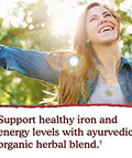 Garden Of Life Organics Plant Iron & Organic Herbs - Organic Plant-Sourced Iron Herbs (Cranberry-Lime Liquid) 8Oz Liquid