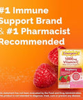 EmergenC 1000Mg Vitamin C Powder With Antioxidants B Vitamins And Electrolytes Vitamin C Supplements For Immune Support Caffeine Drink Mix Raspberry Flavor 60 Count/2 Month Supply